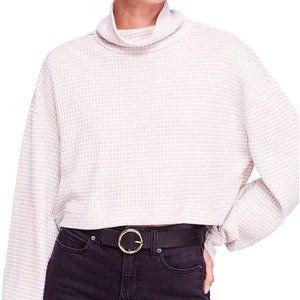 Free People BK Turtleneck Top